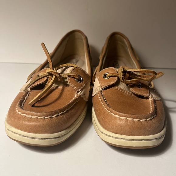 SPERRY Angelfish Metallic Boat Shoe, Size 7, used but in good condition - Picture 8 of 16